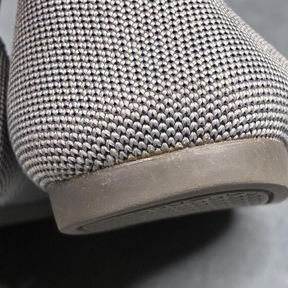 Rothy’s The Point Flats Women’s 8.5 Gray Mesh Washable Vegan Office Shoes - Picture 6 of 10